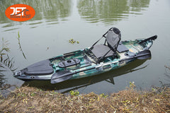 Jet Fish 10'(0) 3.1M 10ft Single Sit-On Fishing Kayak with Aluminium Seat