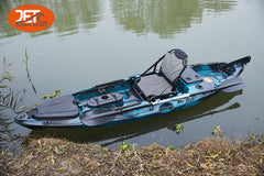 Jet Fish 10'(0) 3.1M 10ft Single Sit-On Fishing Kayak with Aluminium Seat