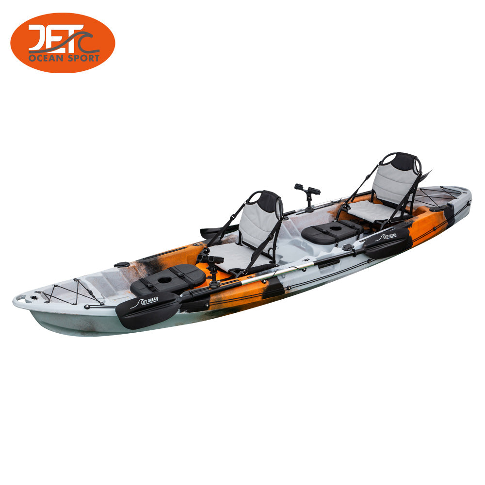 JETC Tour Family-2 3.75M 2.5 Seaters 2+1 Double Family Fishing Kayak w –  Jet Ocean Sport