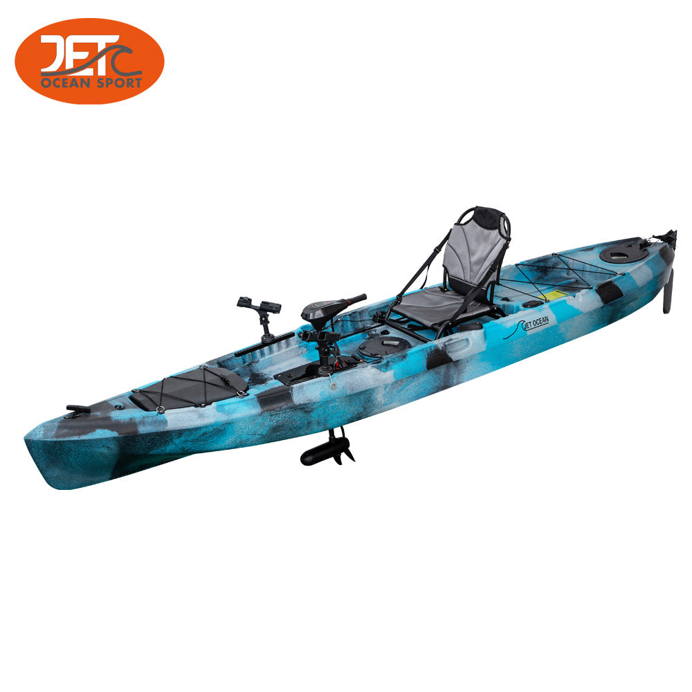 JET Gentoo Motor DRIFTER 12’ 3.65m Single Motor Fishing Kayak